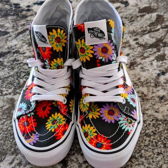 Vans Shoes - Sk8 Hi Tapered Floral